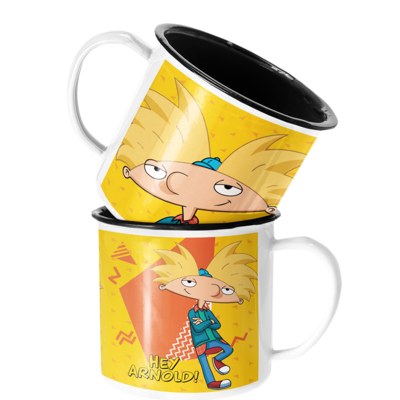 TAZA ENLOZADA LECHERA HEY ARNOLD ARNOLD - 1