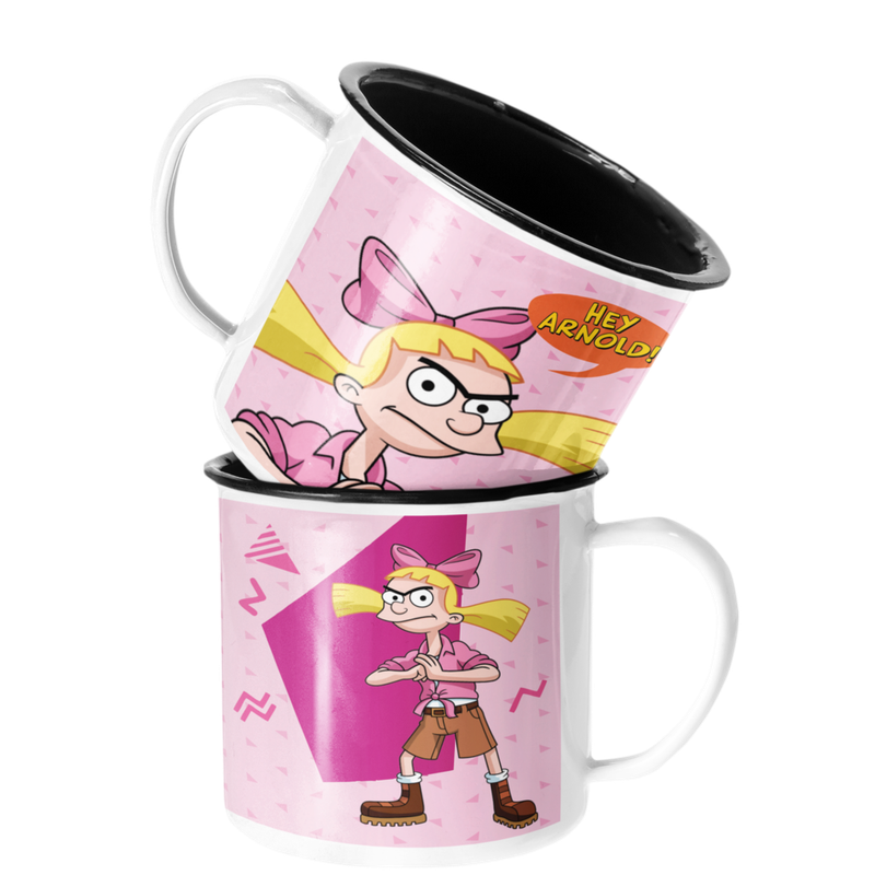 TAZA ENLOZADA LECHERA HEY ARNOLD HELGA - 1