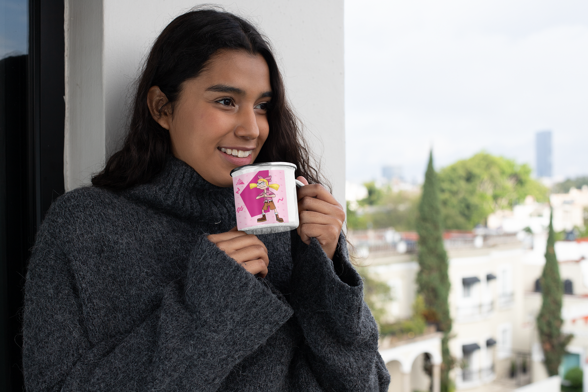 TAZA ENLOZADA LECHERA HEY ARNOLD HELGA - 4