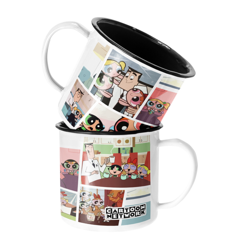TAZA ENLOZADA LECHERA CARTOON NETWORK CHICAS SUPERPODEROSAS - 1