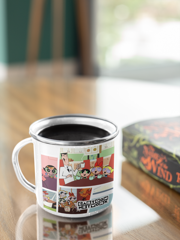 TAZA ENLOZADA LECHERA CARTOON NETWORK CHICAS SUPERPODEROSAS - 3