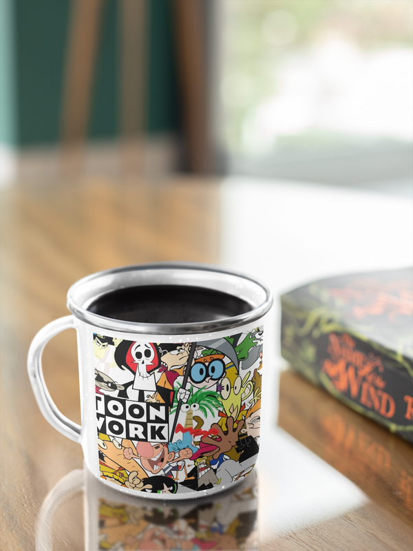 TAZA ENLOZADA LECHERA CARTOON NETWORK MONITOS ANIMADOS - 3