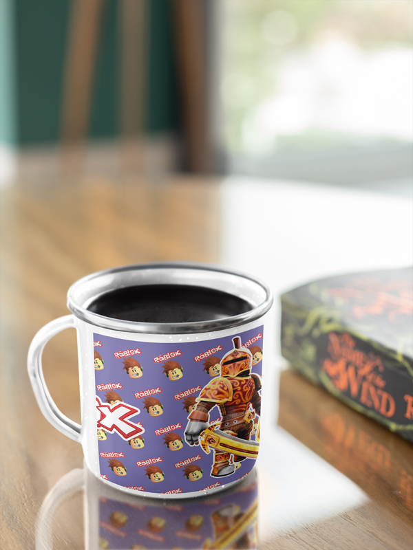 TAZA ENLOZADA LECHERA ROBLOX INFANTIL JUEGO CABALLERO - 4