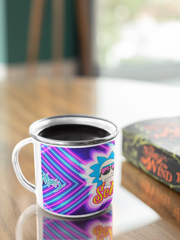 TAZA ENLOZADA LECHERA RICK Y MORTY SERIE GET SCHWIFTY - 4
