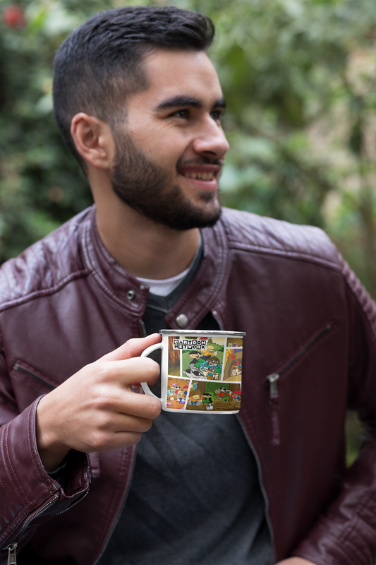 TAZA ENLOZADA LECHERA CARTOON NETWORK KND CHICOS DEL BARRIO - 2