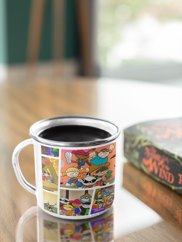 TAZA ENLOZADA LECHERA CARTOON NETWORK KND CHICOS DEL BARRIO - 3