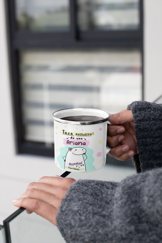 TAZA ENLOZADA LECHERA ARIES REGALO PARA ARIANA ZODIACO - 4