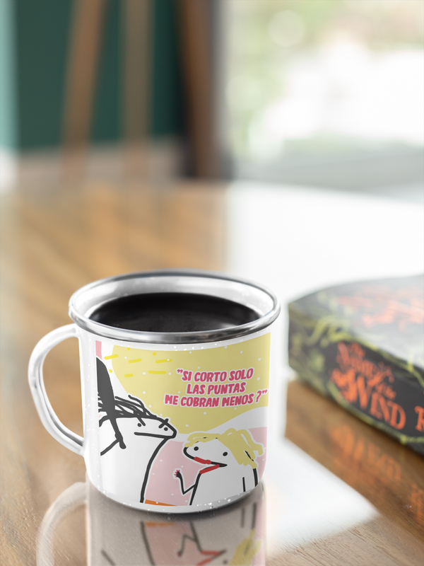 TAZA ENLOZADA LECHERA PELUQUERA REGALO PELUQUERA PROFESION - 4