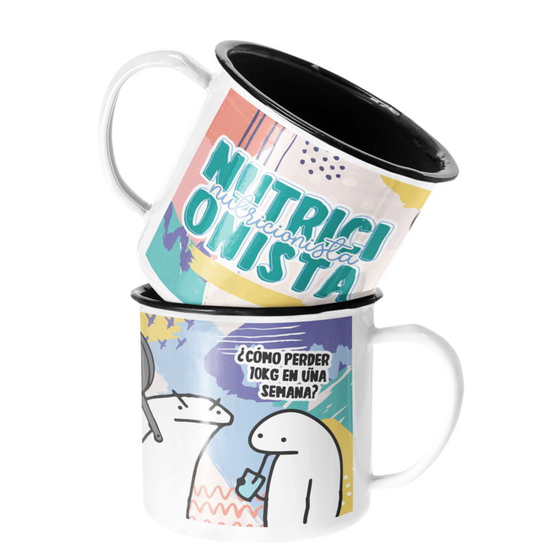 TAZA ENLOZADA LECHERA NUTRICIONISTA REGALO NUTRICIONISTA - 1