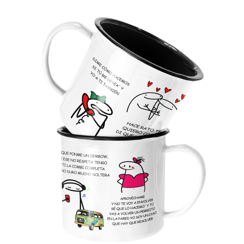 TAZA ENLOZADA LECHERA ANITTA NO TE VAYAS A ENVOLVER CANCION - 1