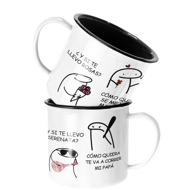 TAZA ENLOZADA LECHERA CHRISTIAN NODAL DIME COMO QUIERES - 1