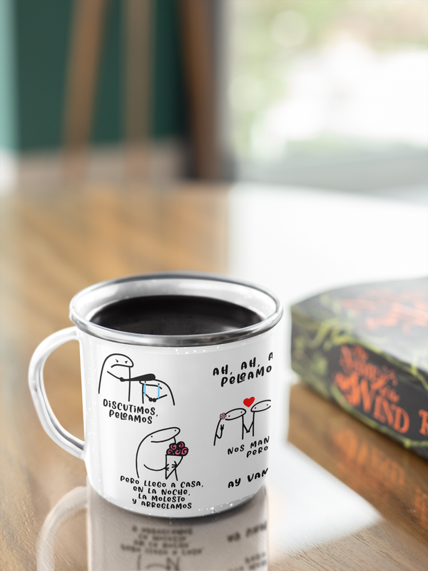 TAZA ENLOZADA LECHERA AY VAMOS JBALVIN CANCION MUSICA - 4