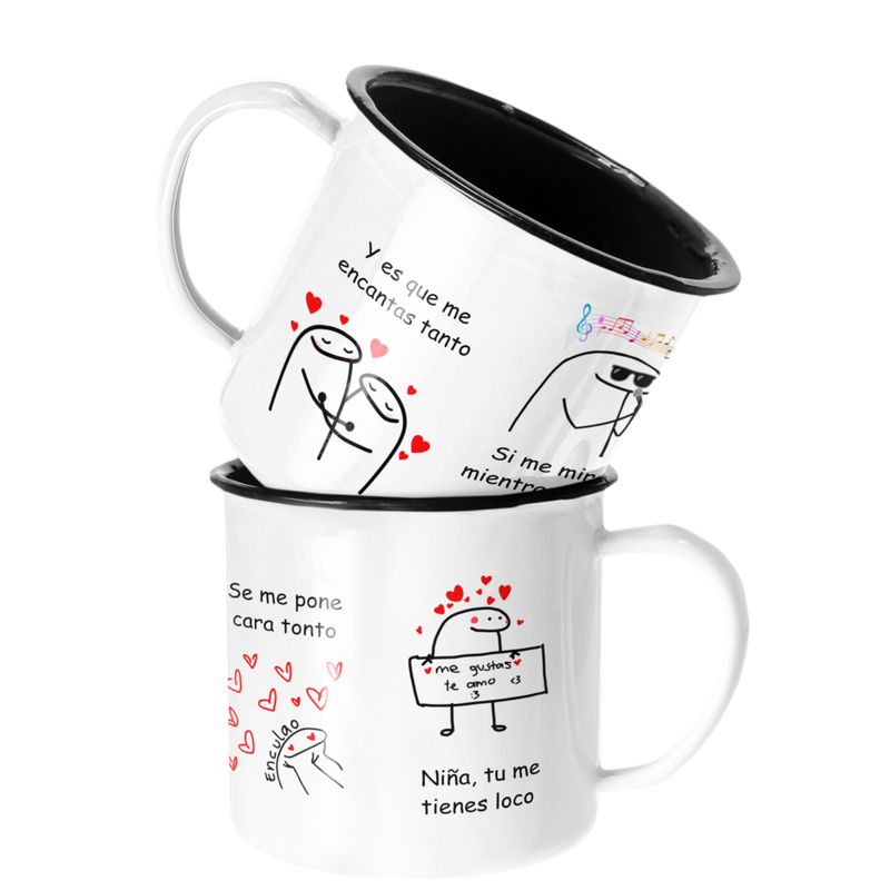 TAZA ENLOZADA LECHERA ZZOI AITANA MON AMOUR - 1