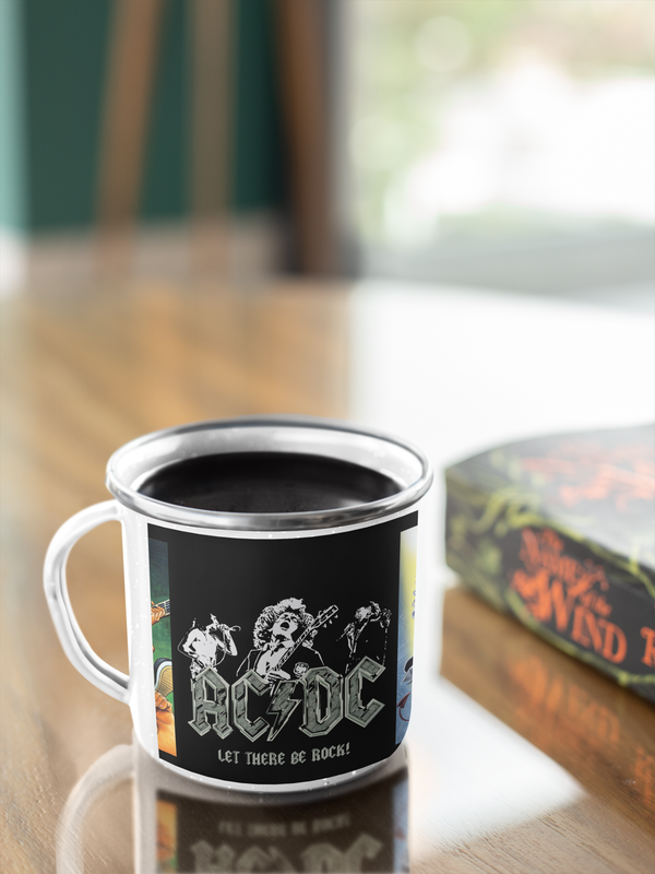 TAZA ENLOZADA LECHERA ACDC LETS BE ROCK BANDA - 4
