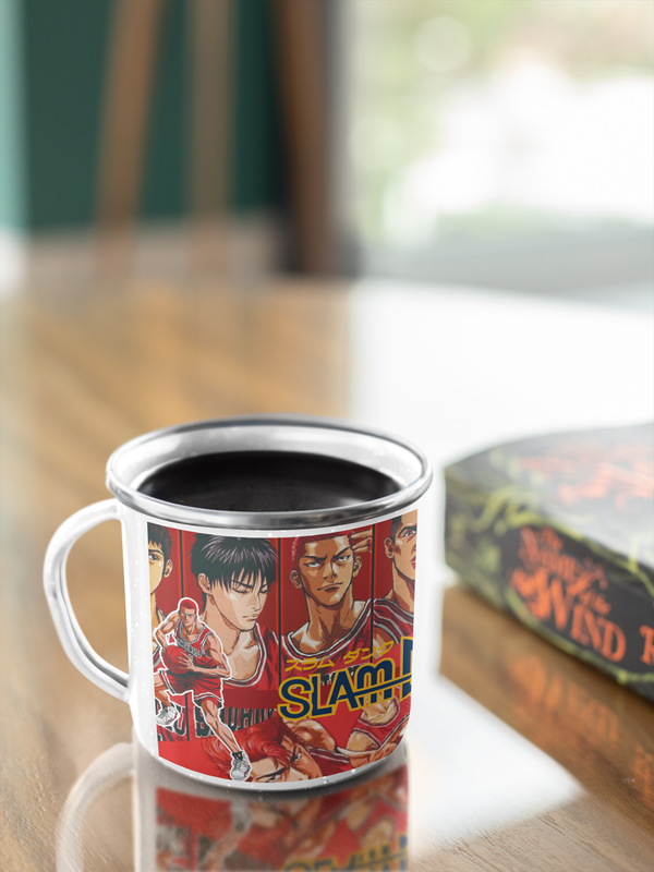 TAZA ENLOZADA LECHERA HANAMICHI SAKURAGI SLAM DUNK - 4