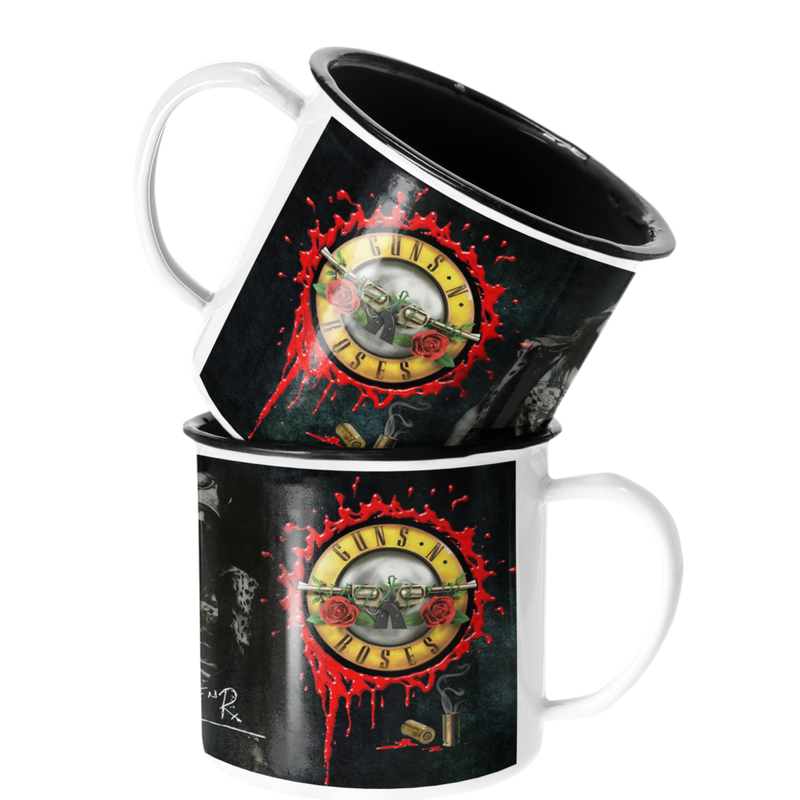 TAZA ENLOZADA LECHERA GUNS N ROSES GNFNR CANCION - 1