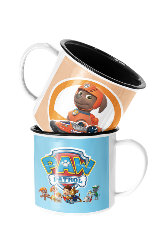 TAZA ENLOZADA LECHERA ZUMA AERODESLIZADOR PAW PATROL - 1