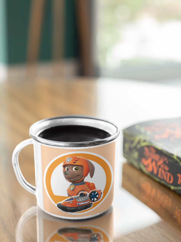 TAZA ENLOZADA LECHERA ZUMA AERODESLIZADOR PAW PATROL - 2
