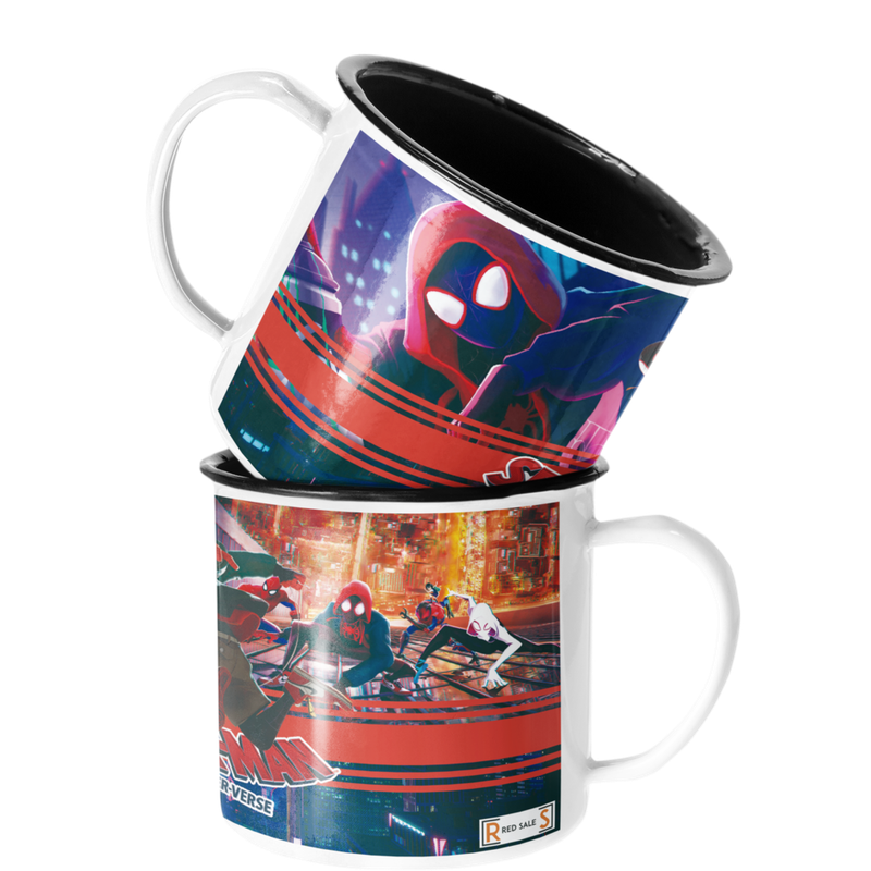 TAZA ENLOZADA LECHERA MILES MORALES - 1