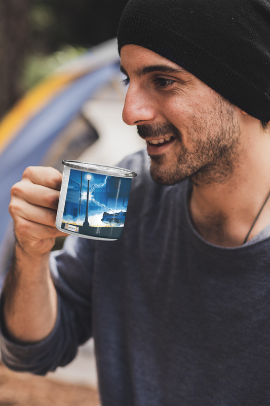 TAZA ENLOZADA LECHERA VOLVER AL FUTURO - 2