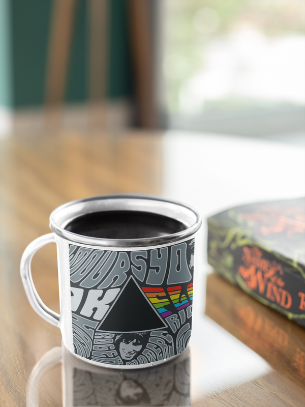 TAZA ENLOZADA LECHERA PINK FLOYD ROCK - 4
