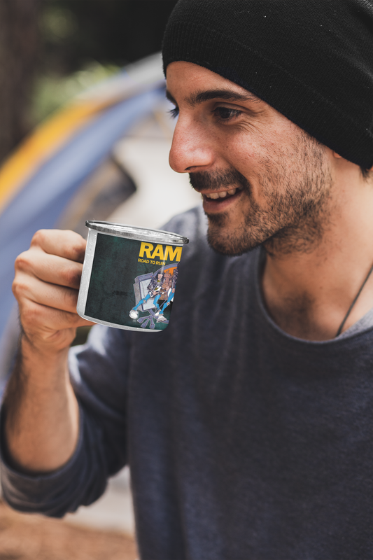 TAZA ENLOZADA LECHERA RAMONES ROAD TO RUIN - 2