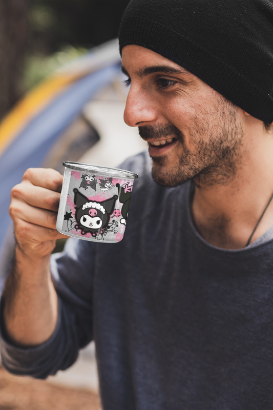 TAZA ENLOZADA LECHERA KUROMI EDICIÓN ESPECIAL ANIME - 2