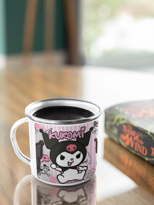 TAZA ENLOZADA LECHERA KUROMI EDICIÓN ESPECIAL ANIME - 4