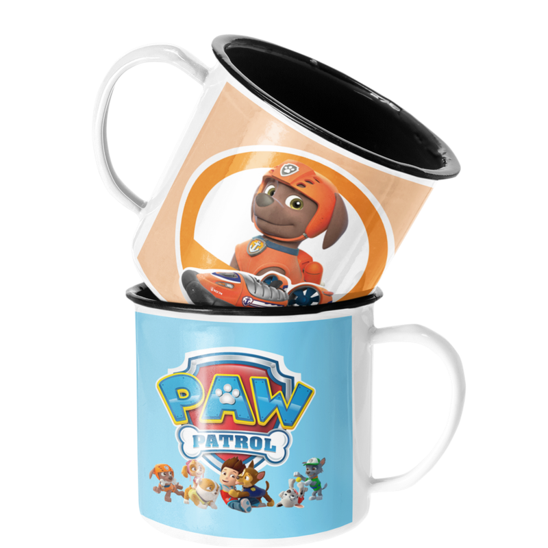 TAZA ENLOZADA LECHERA SKYE HELICOPTERO PAW PATROL - 1
