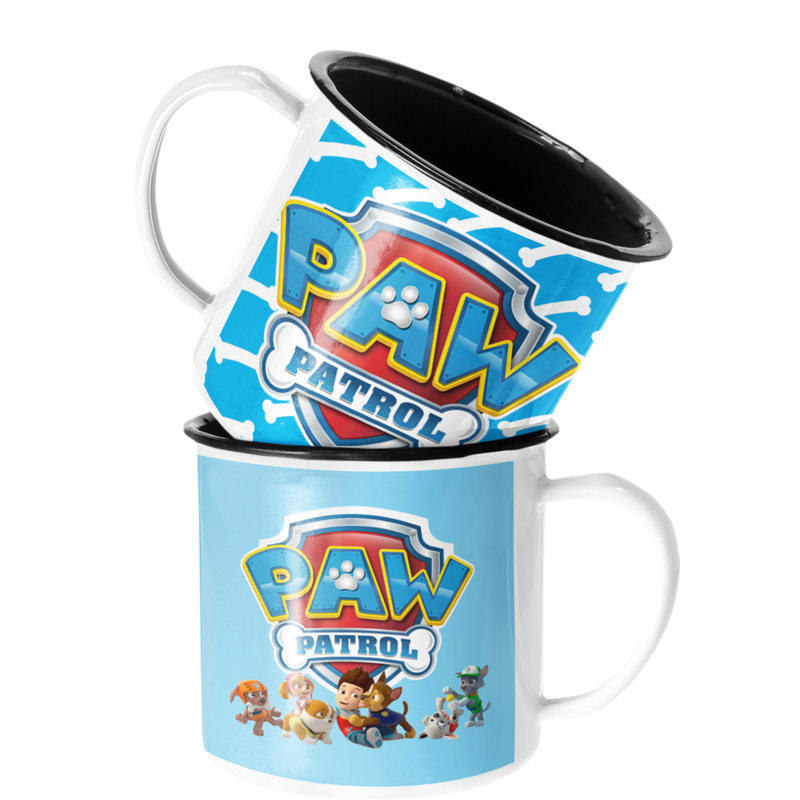 TAZA ENLOZADA LECHERA PATRULLA CANINA COMPLETA PAW PATROL - 1