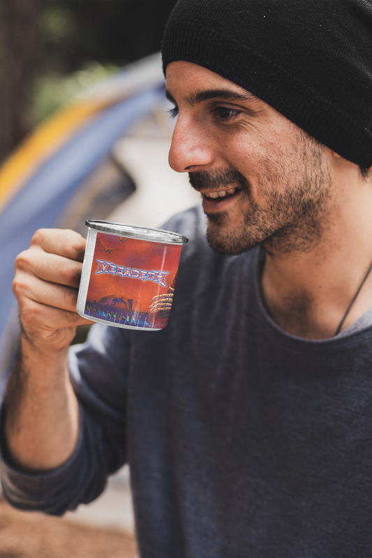 TAZA ENLOZADA LECHERA MEGADETH - 2