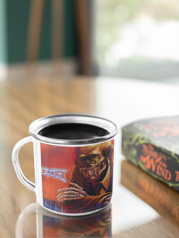 TAZA ENLOZADA LECHERA MEGADETH - 4