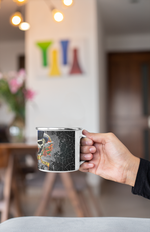 TAZA ENLOZADA LECHERA GUNS N ROSES CLASICO - 3