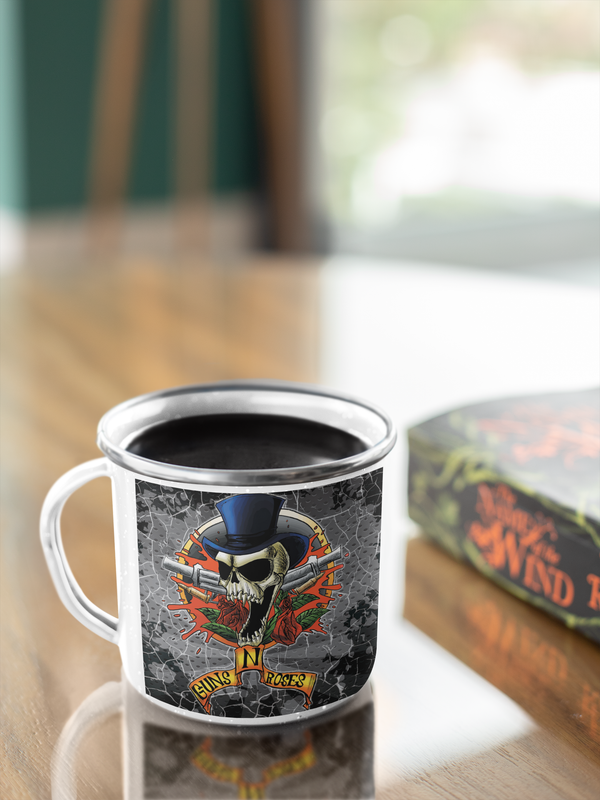 TAZA ENLOZADA LECHERA GUNS N ROSES CLASICO - 4