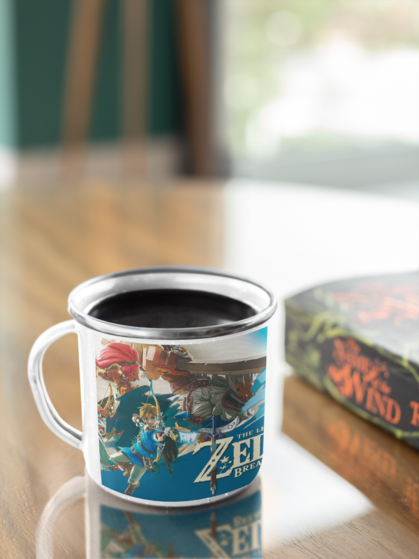 TAZA ENLOZADA LECHERA ZELDA BREATH OF THE WILD - 4