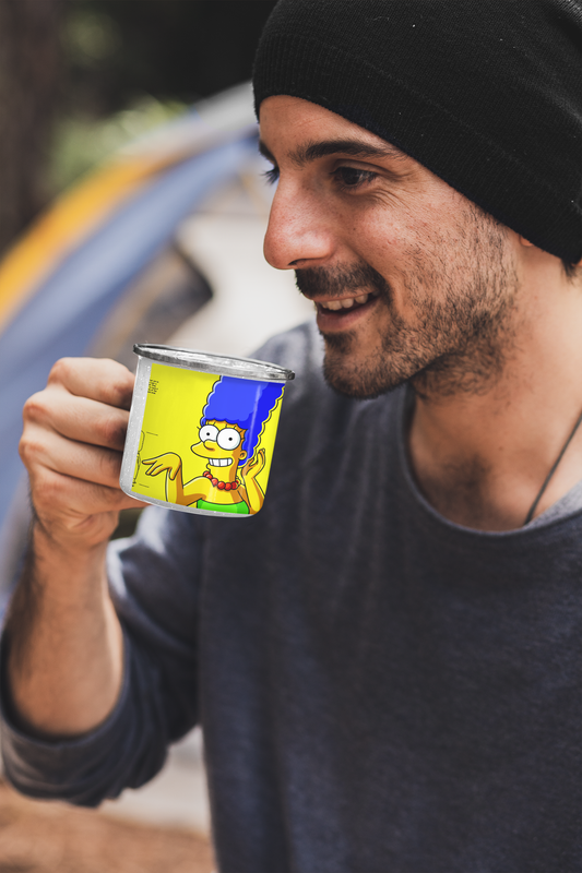 TAZA ENLOZADA LECHERA MARGE SIMPSON LOS SIMPSON - 2