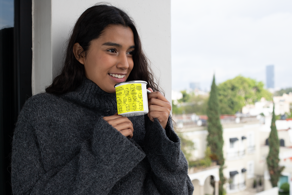 TAZA ENLOZADA LECHERA HOMERO SIMPSON LOS SIMPSON - 3