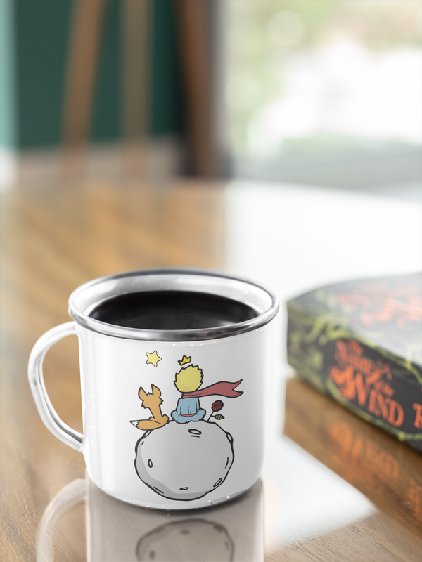 TAZA ENLOZADA LECHERA EL PRINCIPITO AMIGO UNICO ZORRO - 4