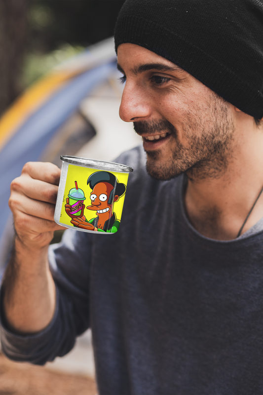 TAZA ENLOZADA LECHERA APU LOS SIMPSON - 2