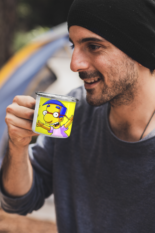 TAZA ENLOZADA LECHERA MILHOUSE VAN HOUTEN LOS SIMPSON - 2