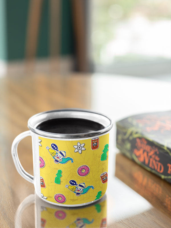 TAZA ENLOZADA LECHERA MEJOR ABUELA REGALO LOS SIMPSONS - 3