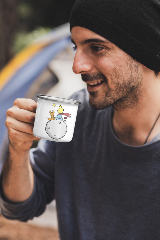 TAZA ENLOZADA LECHERA EL PRINCIPITO LIBRO ESTARÉ FELIZ - 2