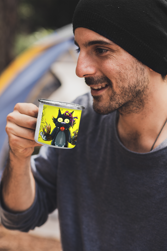 TAZA ENLOZADA LECHERA TOMY GATO TOMY Y DALY LOS SIMPSON - 2