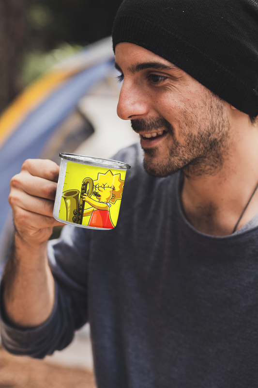 TAZA ENLOZADA LECHERA LISA SIMPSON LOS SIMPSON - 2