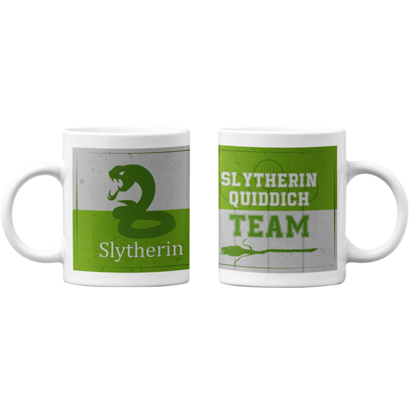 TAZONES TAZAS BLANCAS SLYTHERIN HARRY POTTER - 1