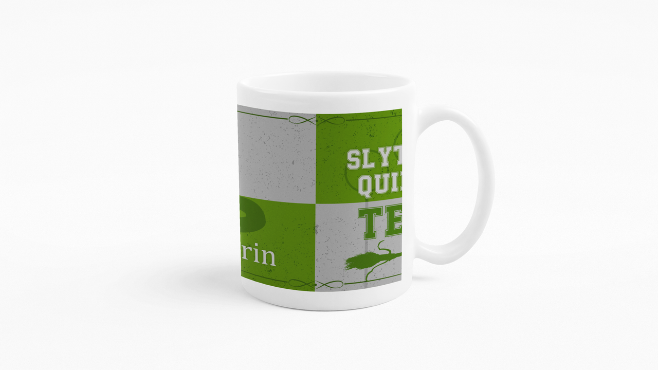 TAZONES TAZAS BLANCAS SLYTHERIN HARRY POTTER - 2