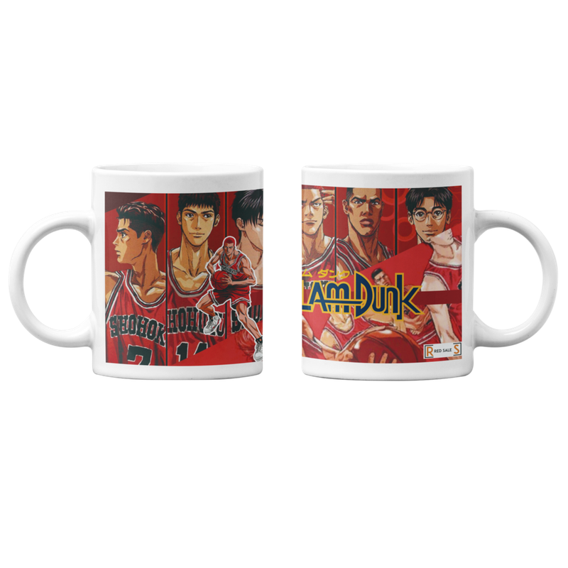 TAZONES TAZAS BLANCAS HANAMICHI SAKURAGI SLAM DUNK - 1