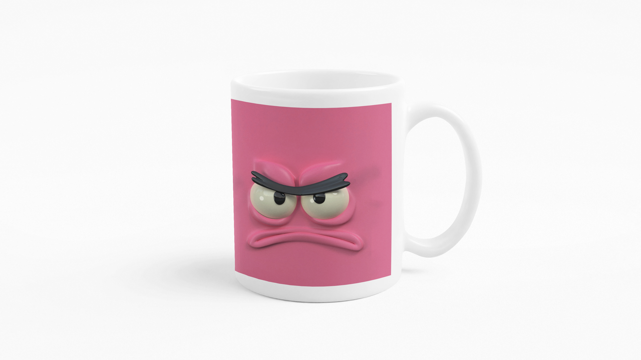 TAZONES TAZAS BLANCAS PATRICIO ESTRELLA BOB ESPONJA ANIMADO - 2