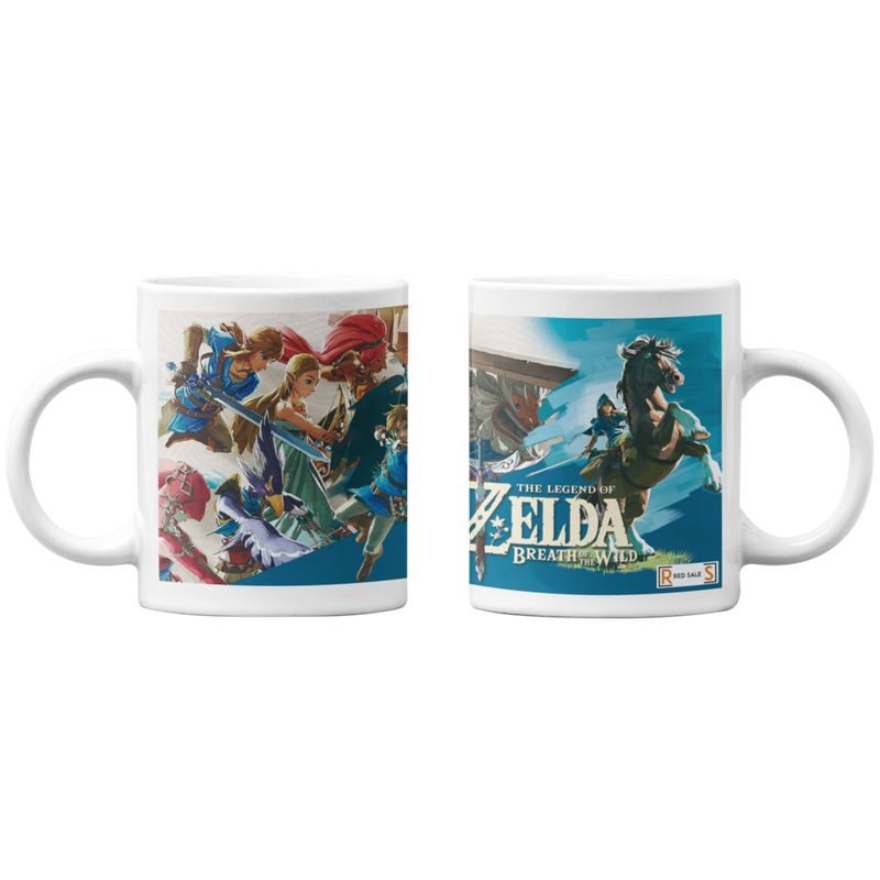 TAZONES TAZAS BLANCAS ZELDA BREATH OF THE WILD - 1