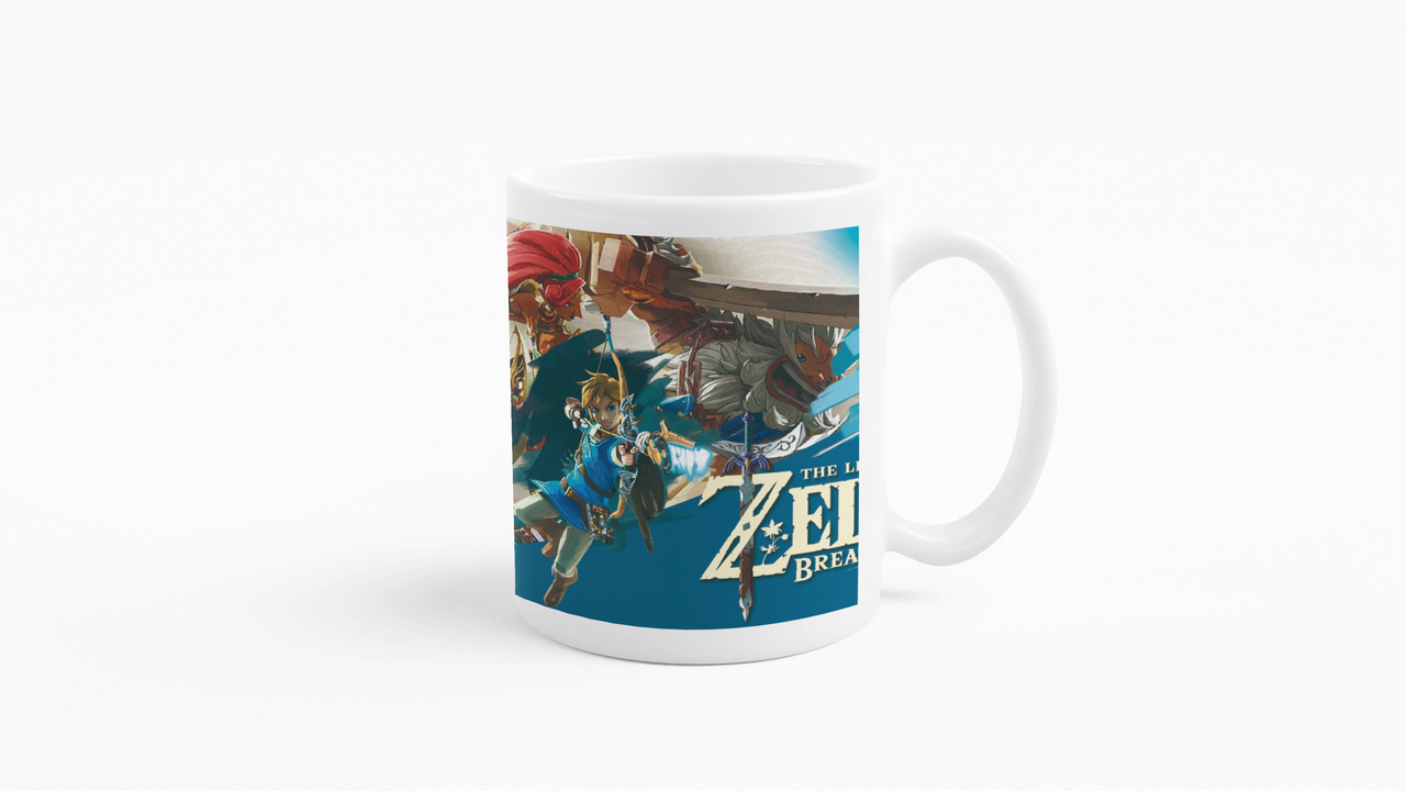 TAZONES TAZAS BLANCAS ZELDA BREATH OF THE WILD - 2